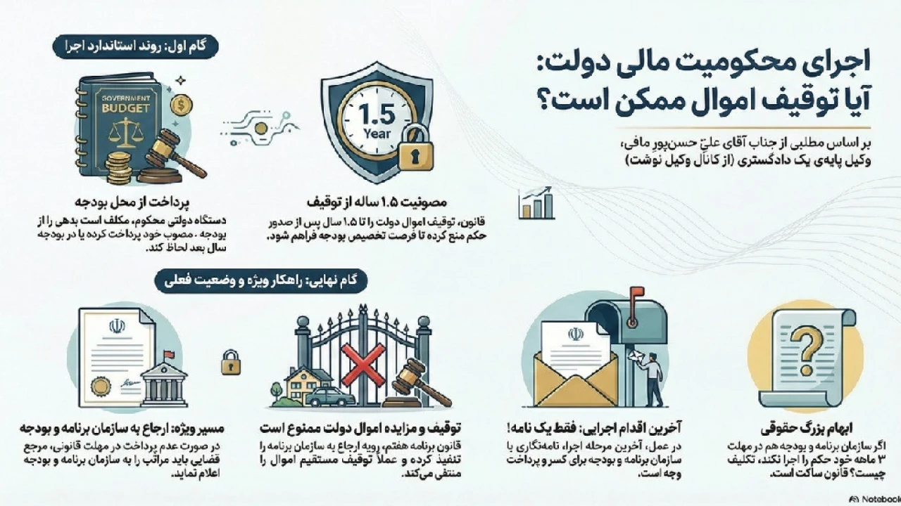 اجرایِ محکومیتِ مالیِ دولت