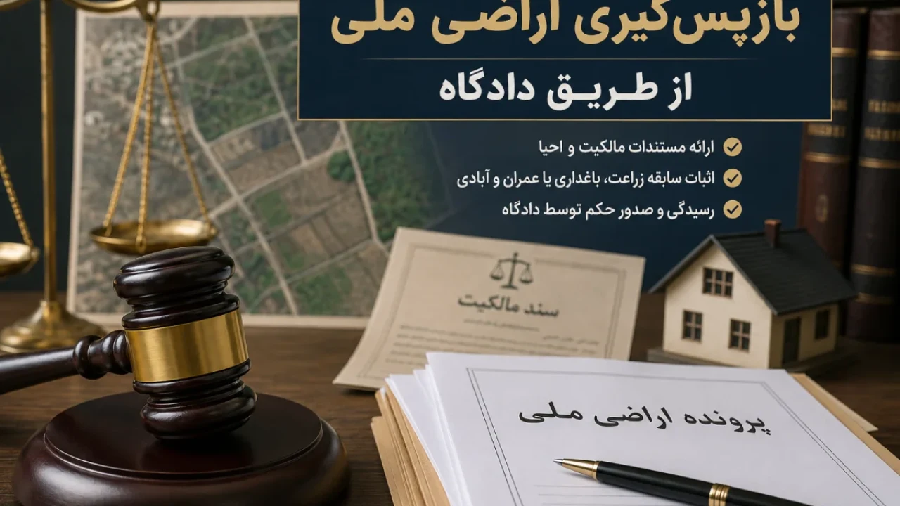 آیا امکان بازپس گیری اراضی ملی از طریق دادگاه وجود دارد؟!