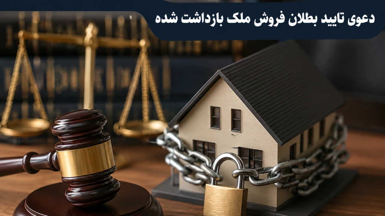 دعوای بطلان فروش ملک بازداشت شده