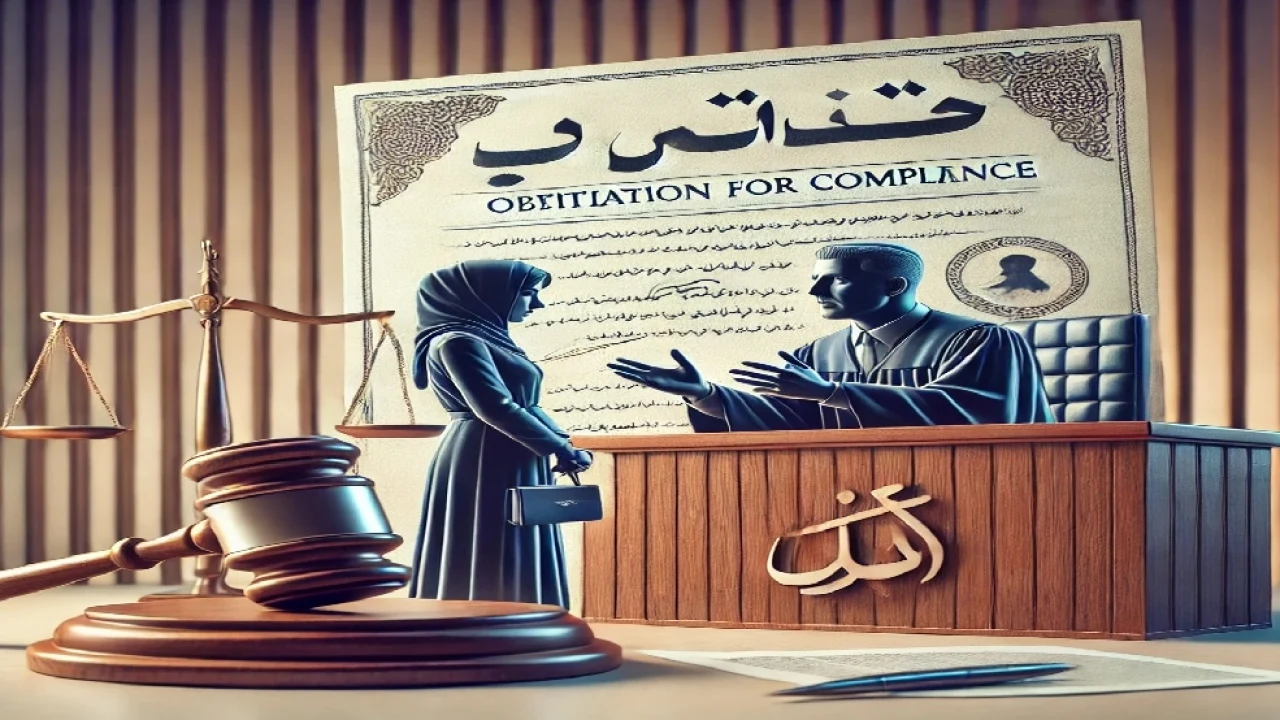 الزام به تمکین زوجه
